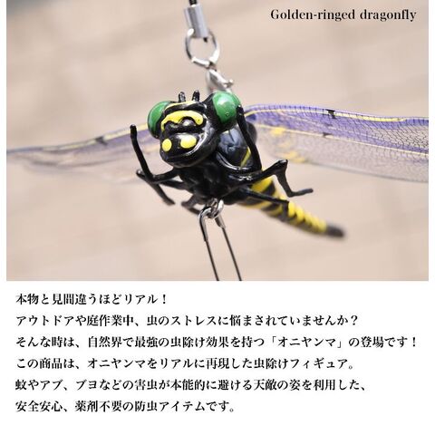 dポイントマーケット|オニヤンマ虫除け虫よけ用品ストラップNEK7986683 