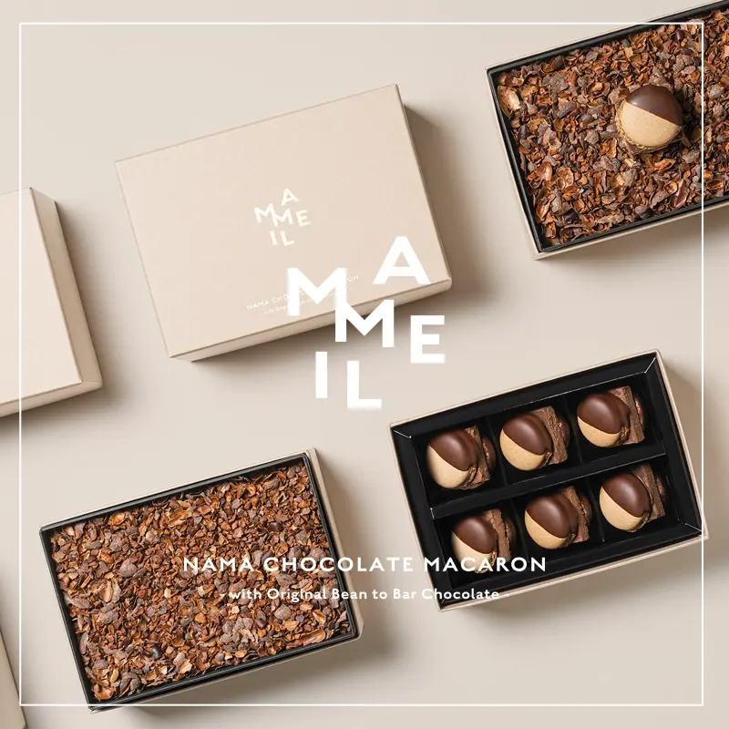 dポイントがたまる】MAMEIL NAMA CHOCOLATE MACARON｜dポイントマーケット